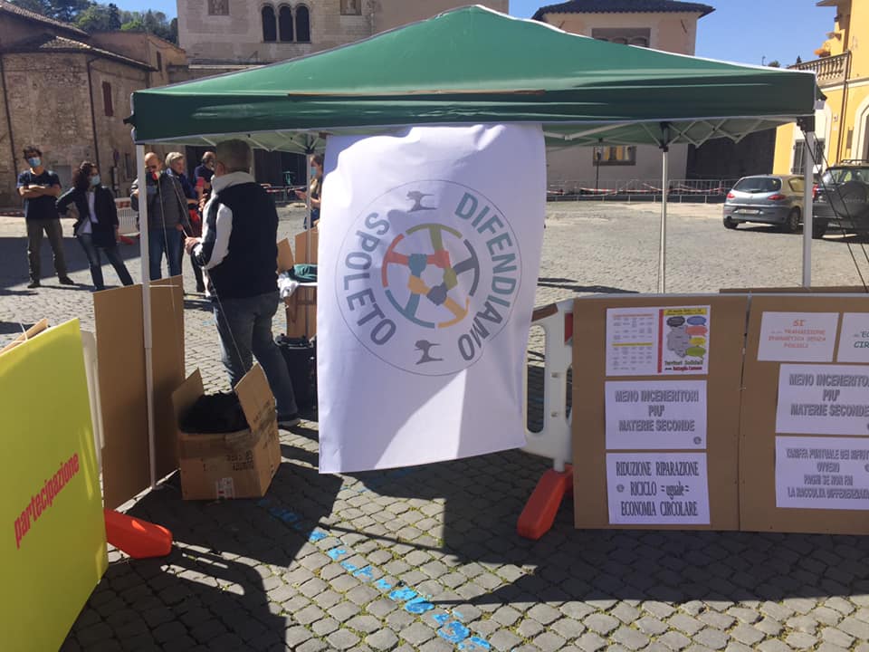 Riuscita la giornata contro gli inceneritori in Umbria e a Spoleto